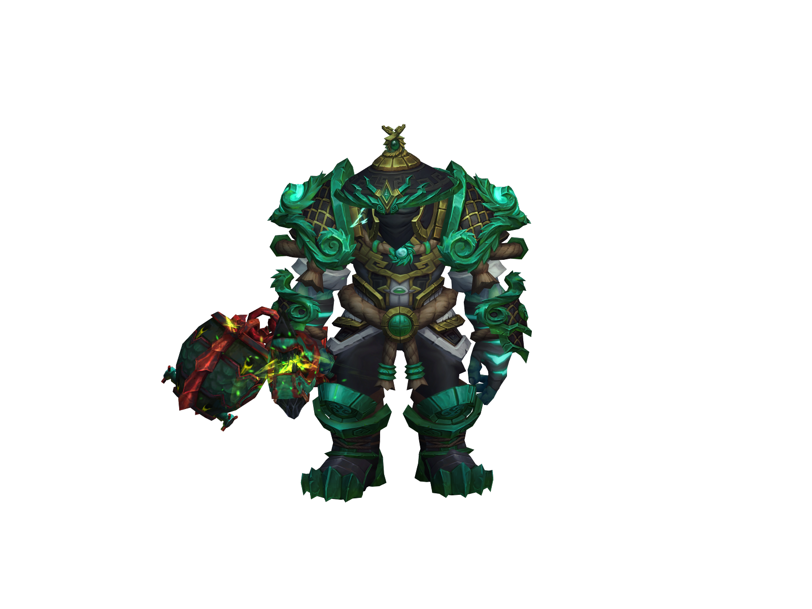 Jínbe 3D character render