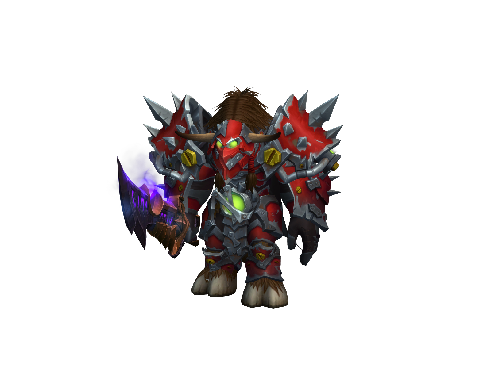Waldrunko 3D character render