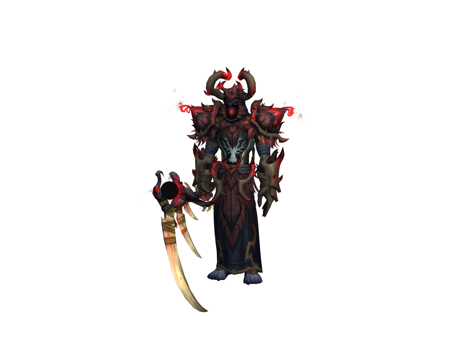 Tahuunara 3D character render