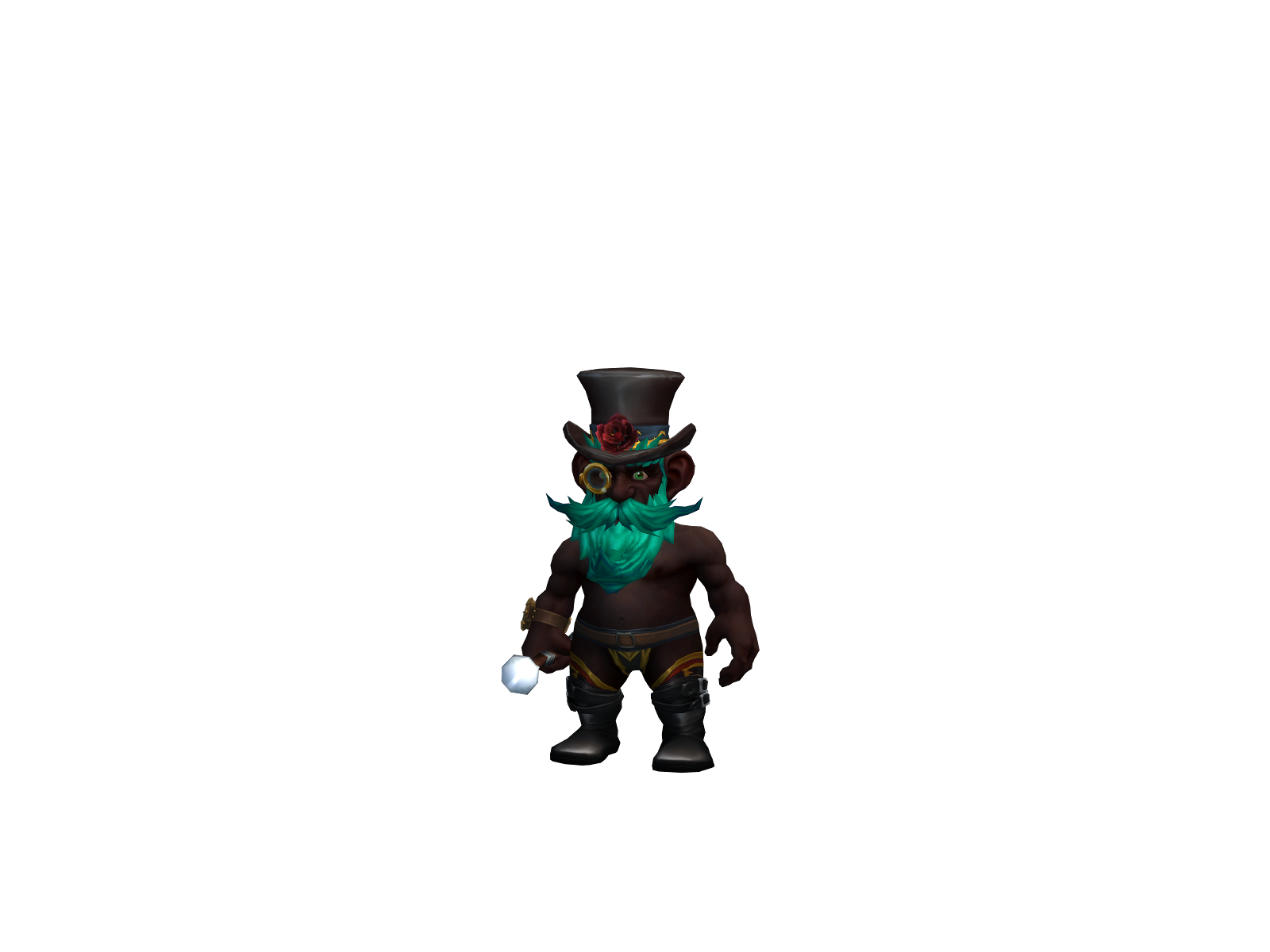 Blkanklefker 3D character render