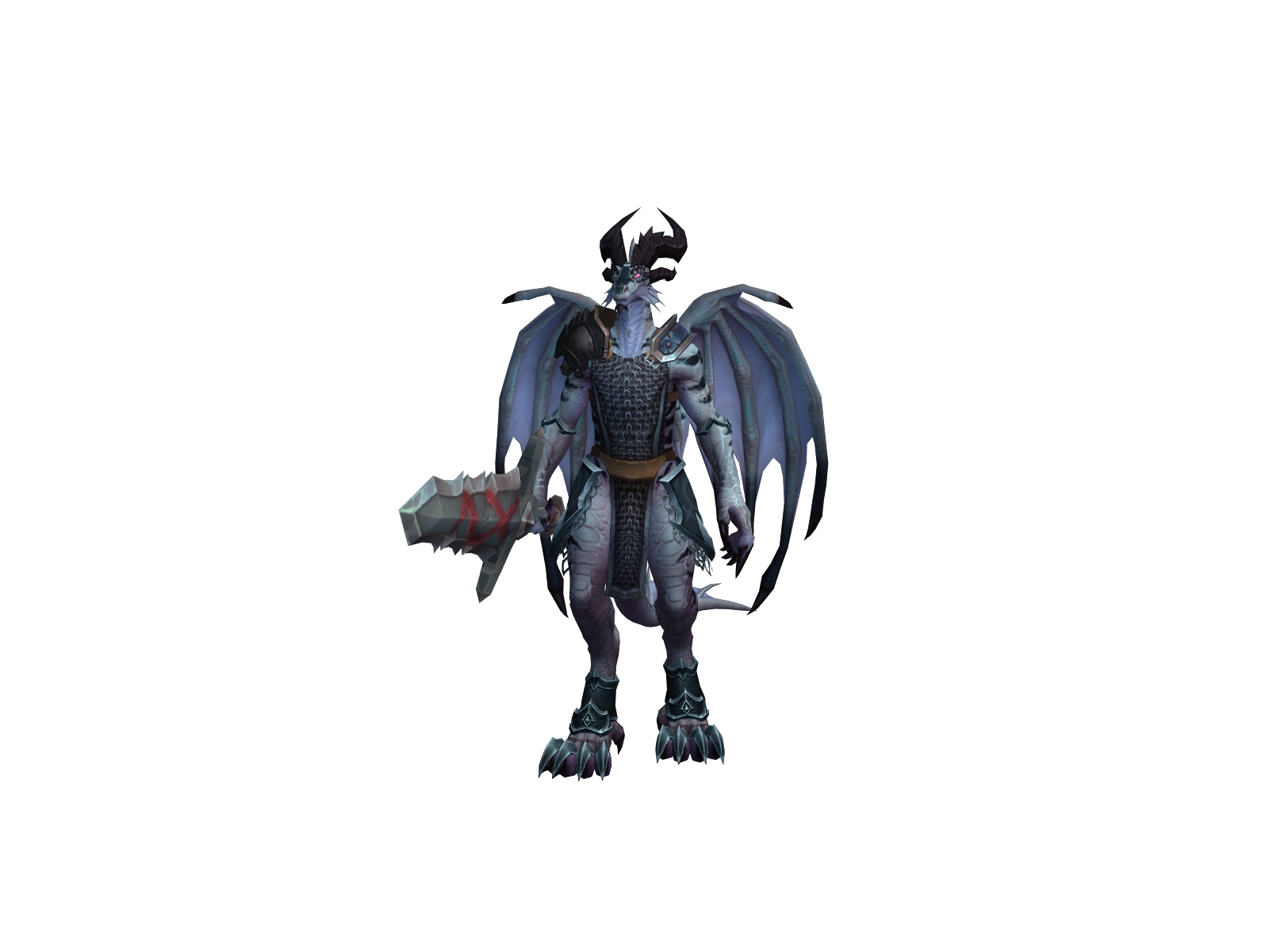 Ravynor 3D character render