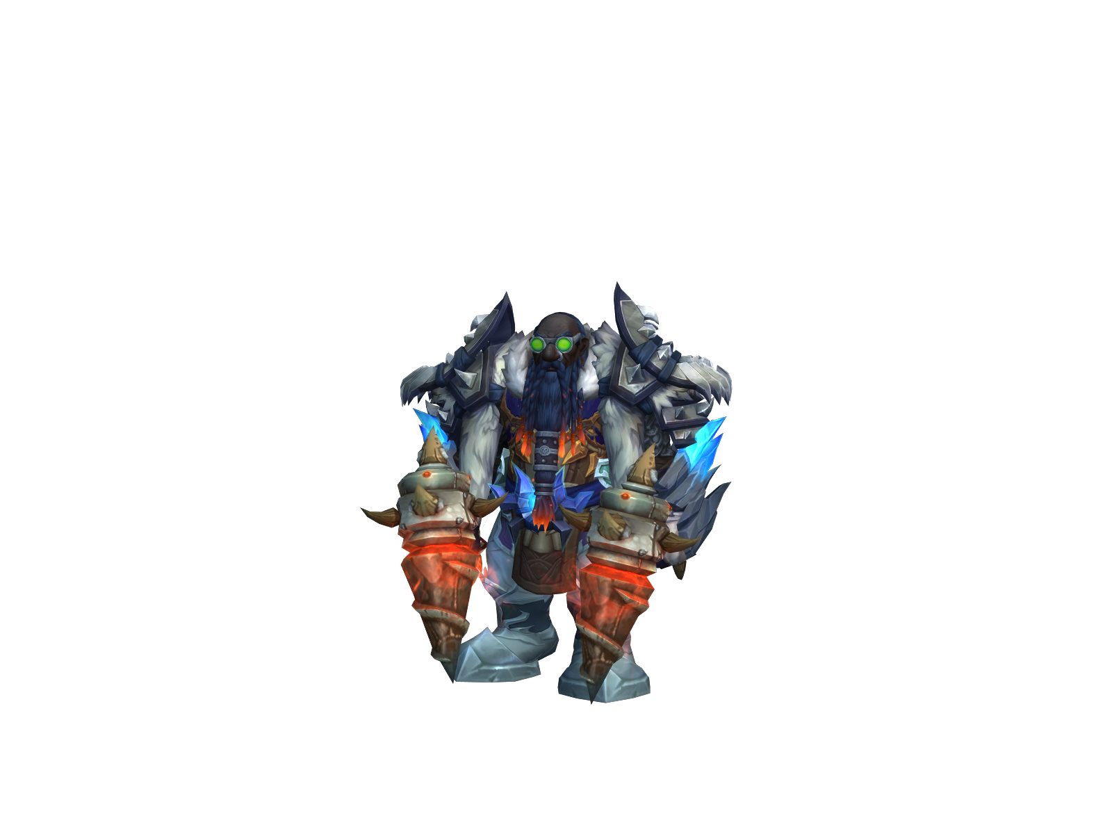 Maegwymord 3D character render