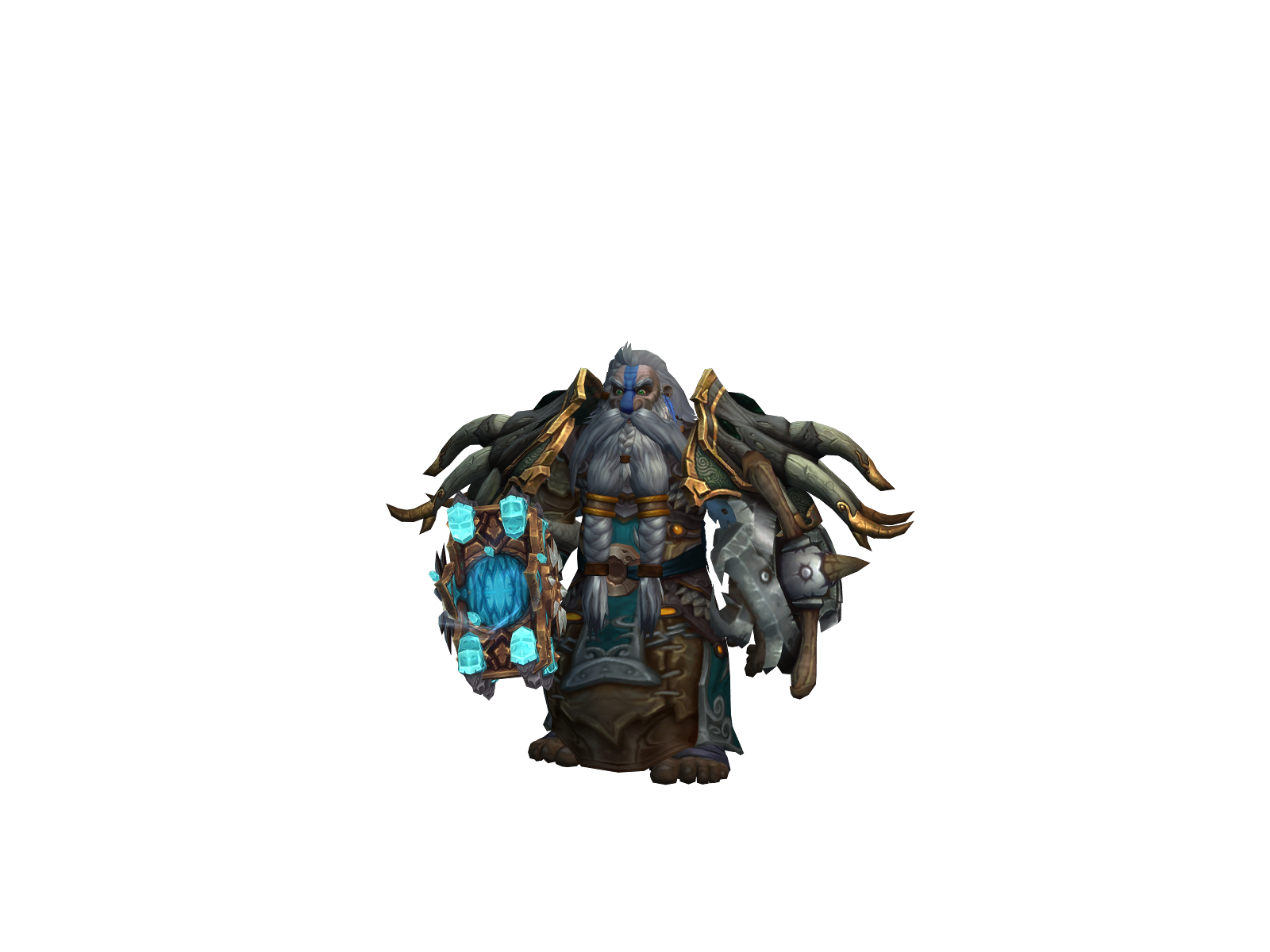 Crazypeon 3D character render