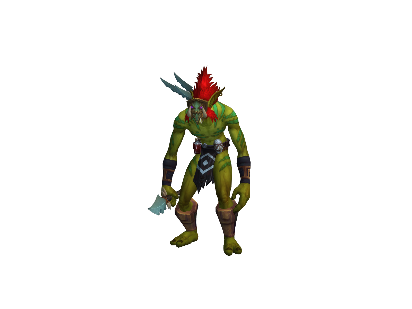 Junglestrike 3D character render