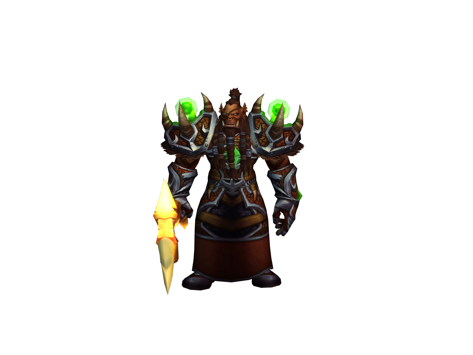 Sarlekk 3D character render