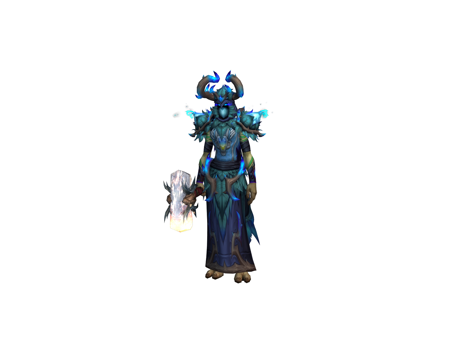 Fóe 3D character render