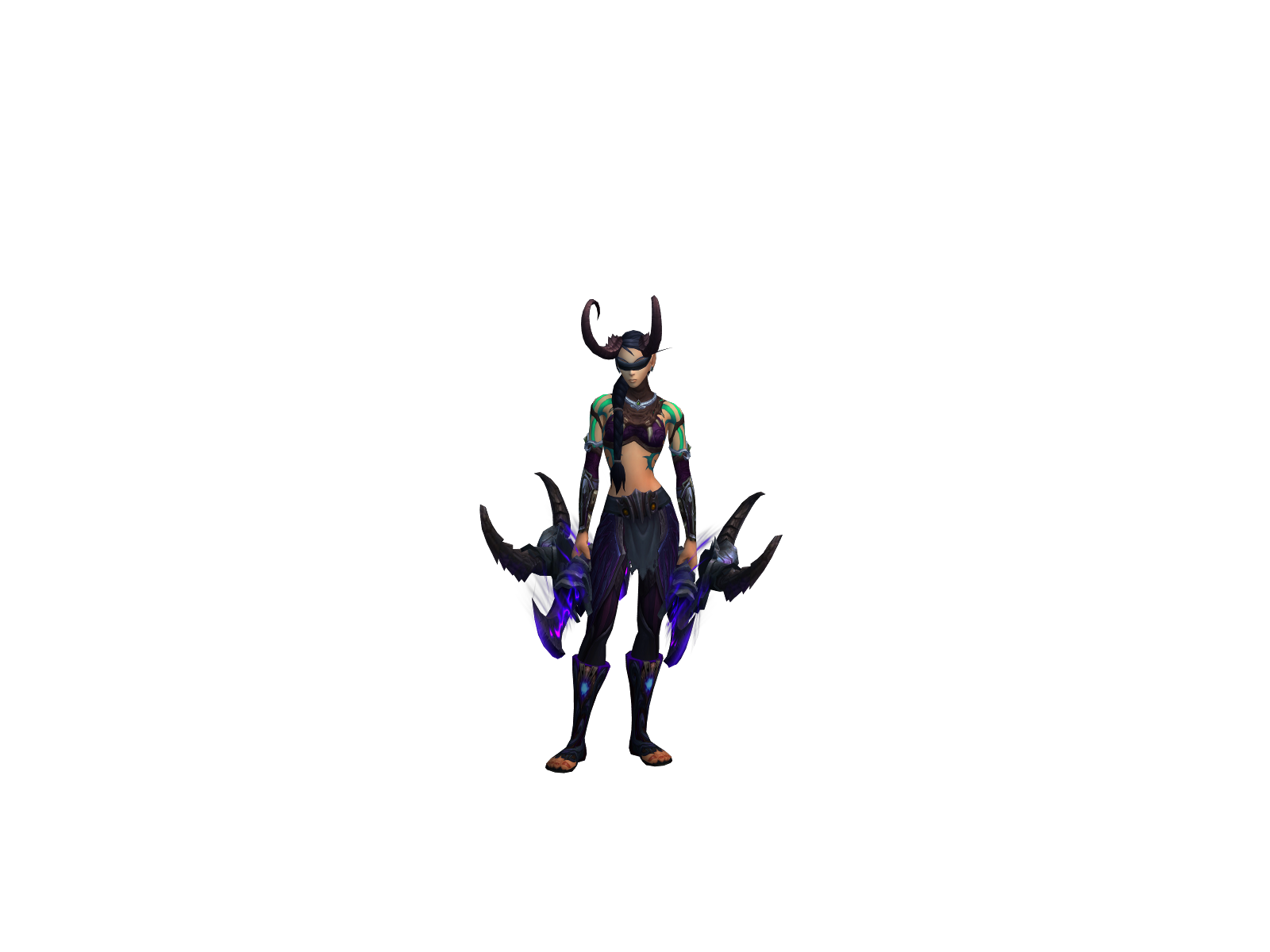 Shiban 3D character render