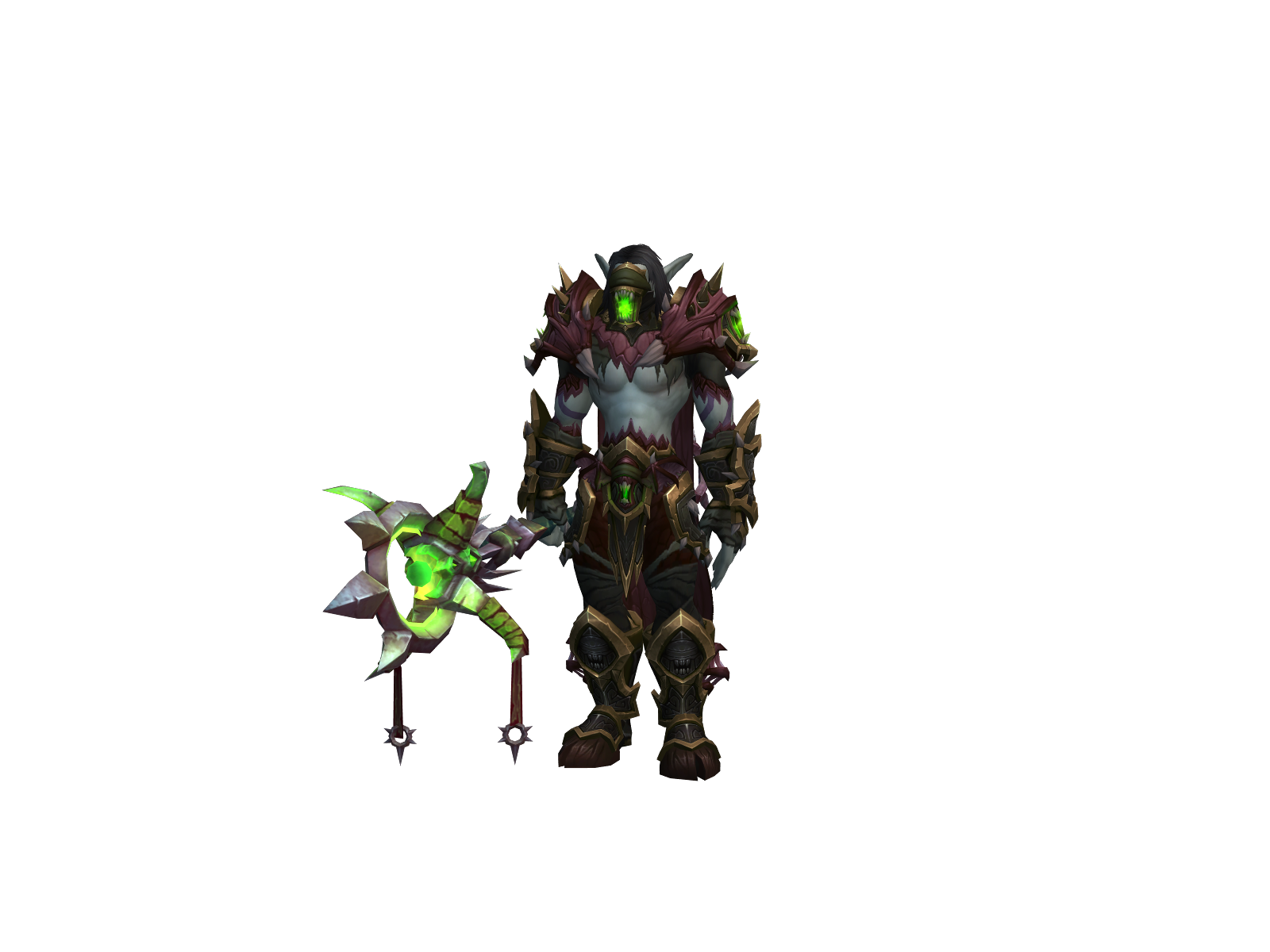 Quisling 3D character render