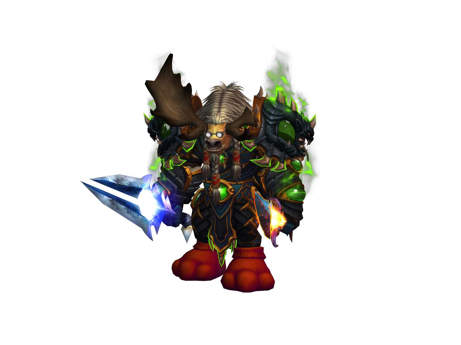 Moosernator 3D character render