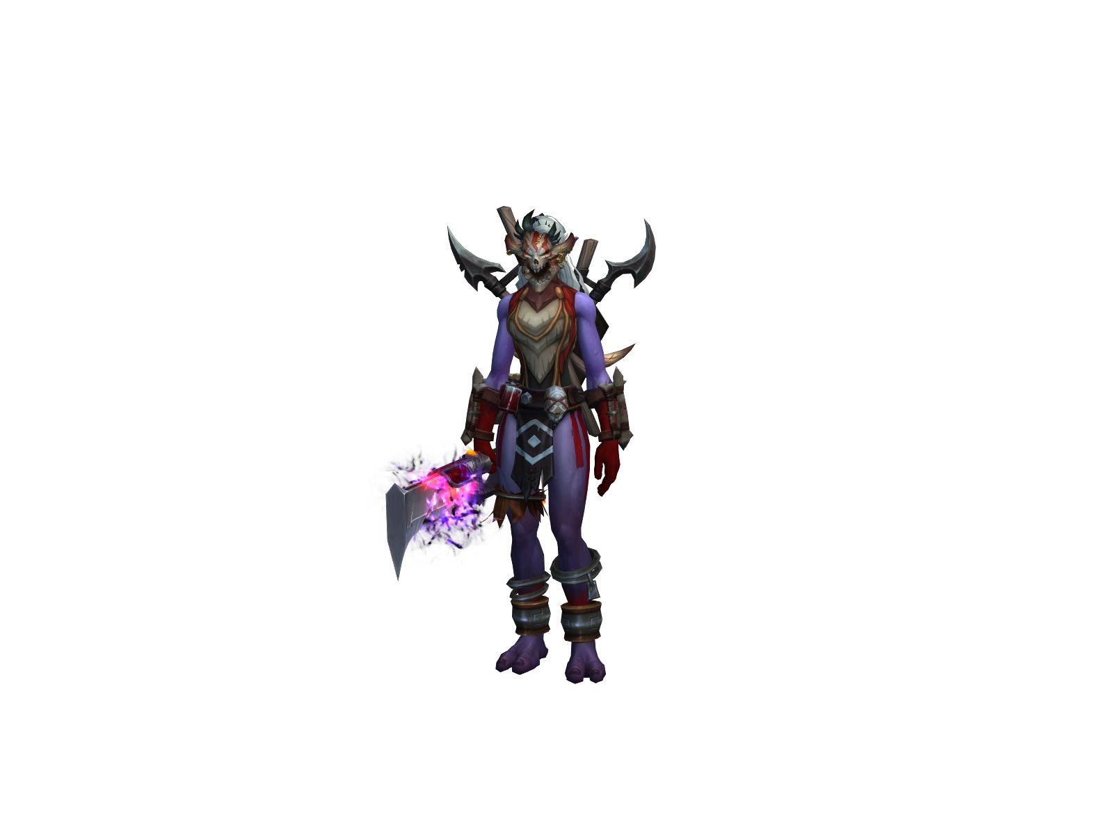 Realbadmon 3D character render