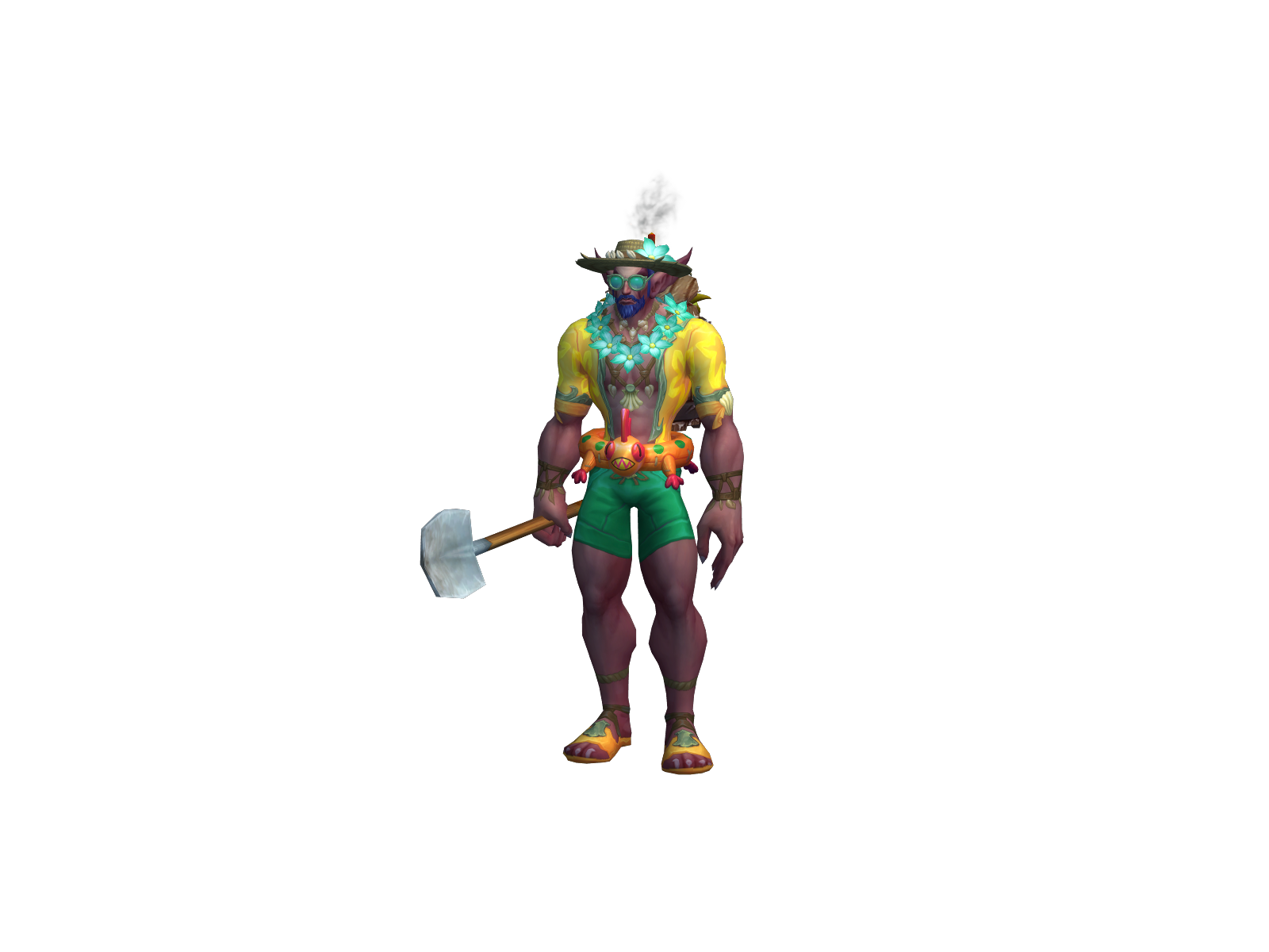 Fauxshow 3D character render