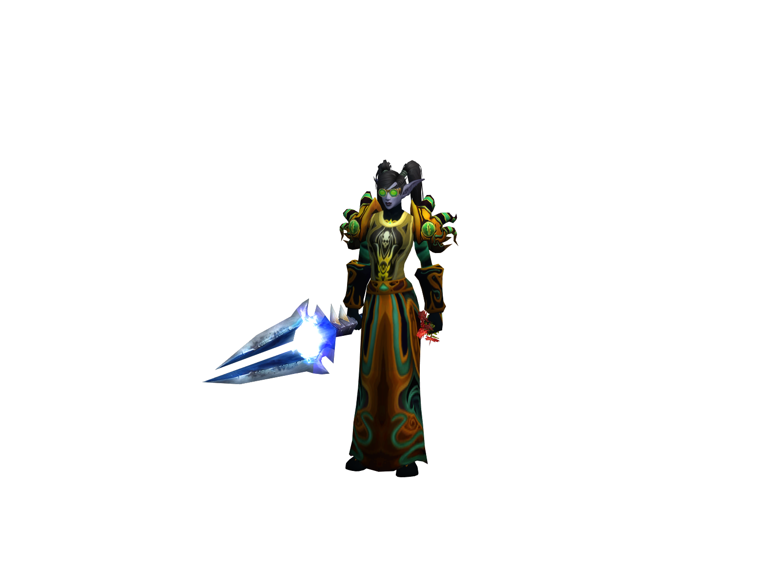 Shrigzl 3D character render