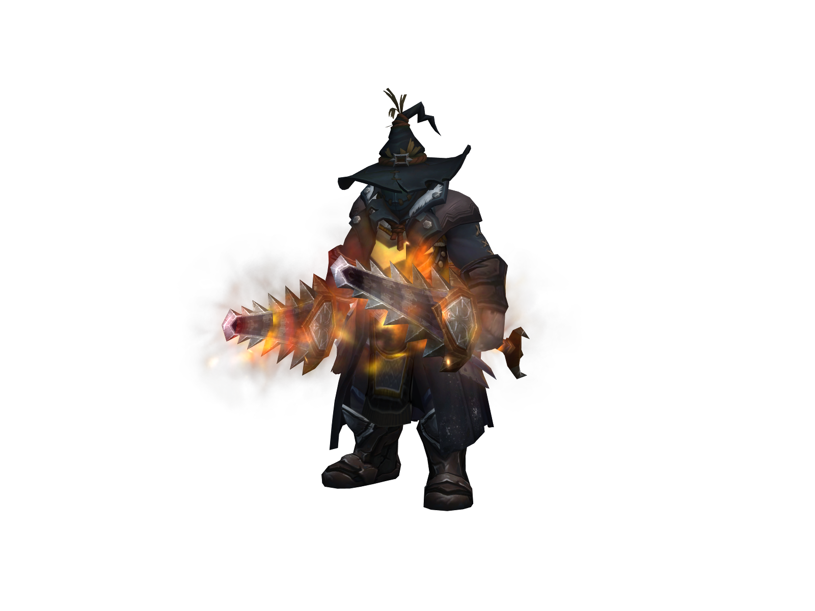 Ghoad 3D character render