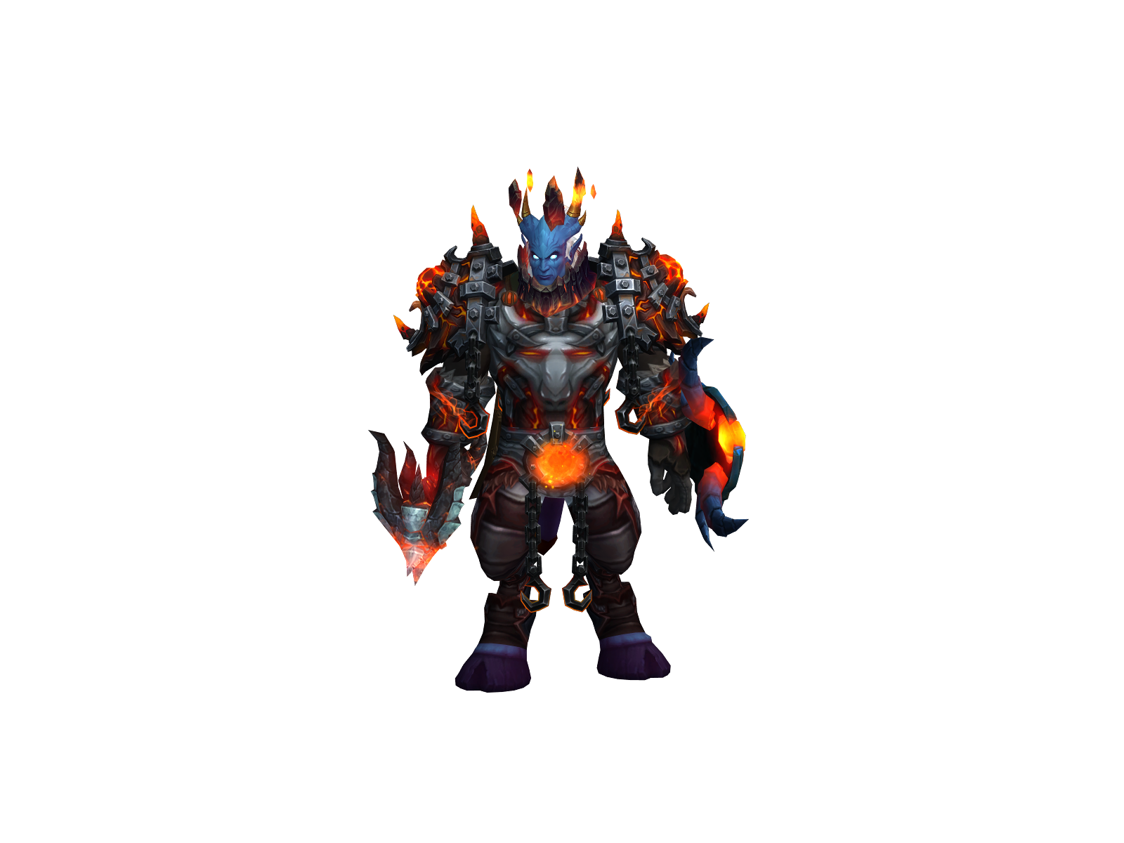 Morrin 3D character render