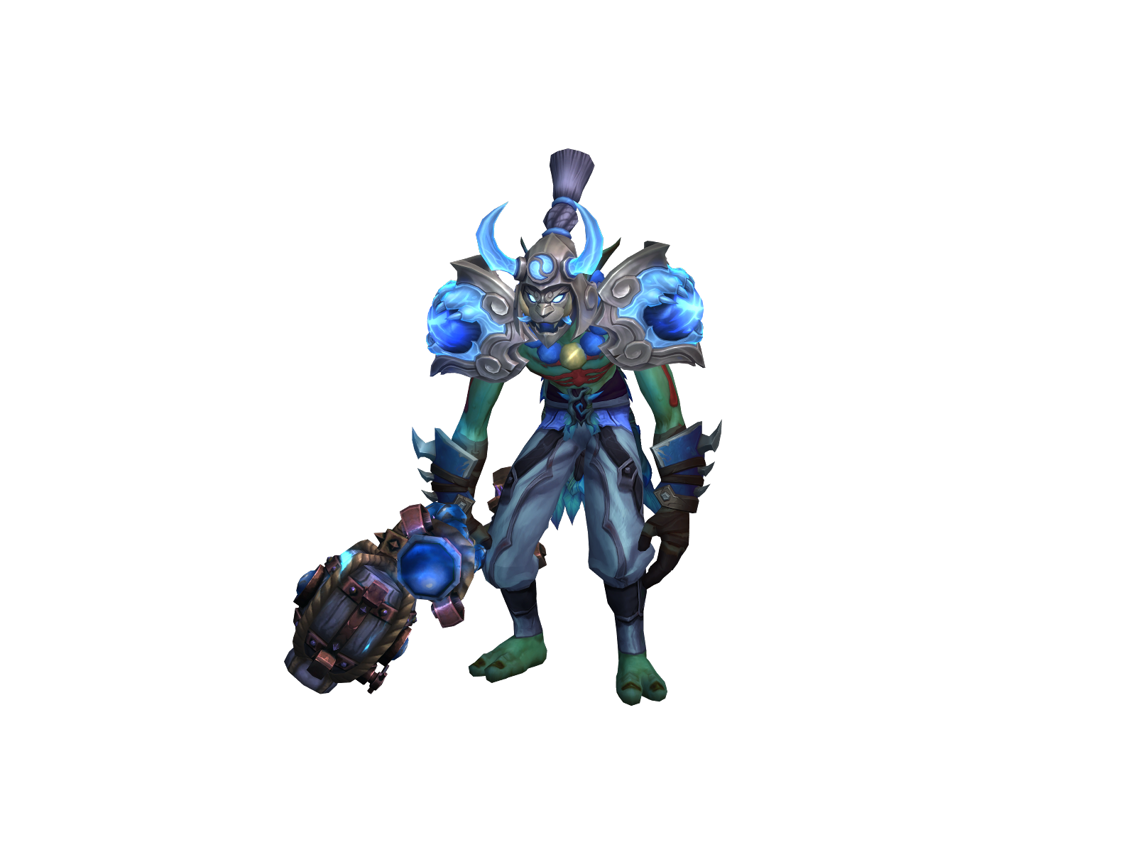 Zinfu 3D character render