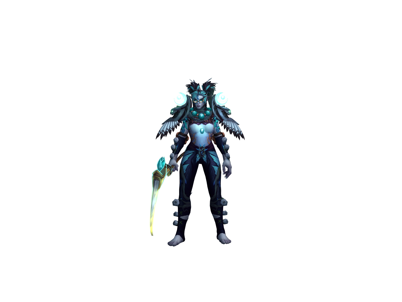 Loshy 3D character render