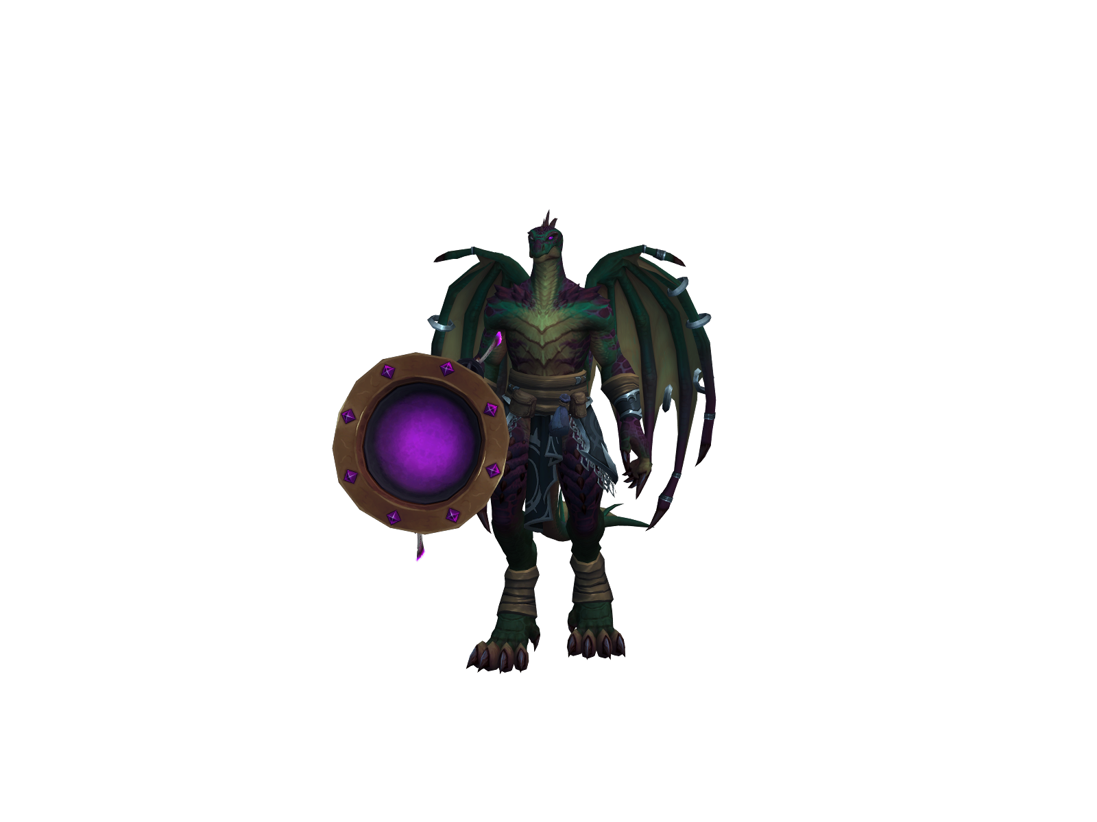 Wordless 3D character render