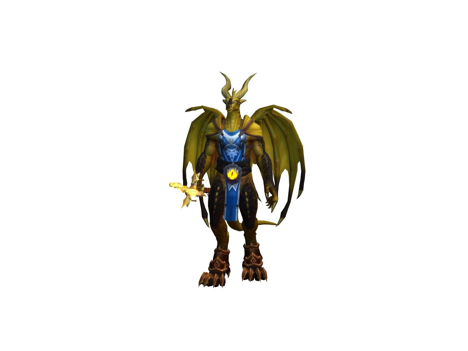 Electrik 3D character render