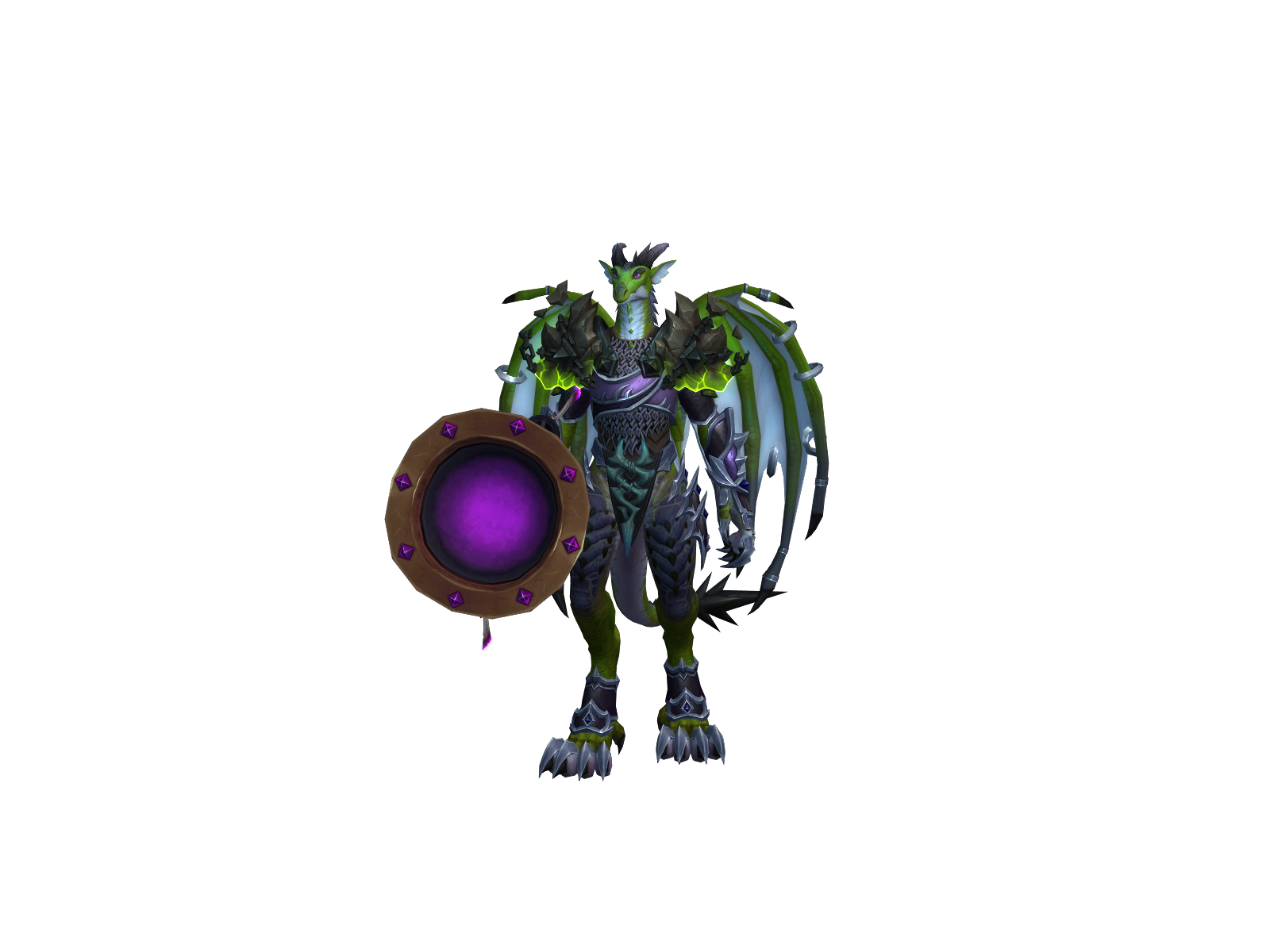 Villist 3D character render