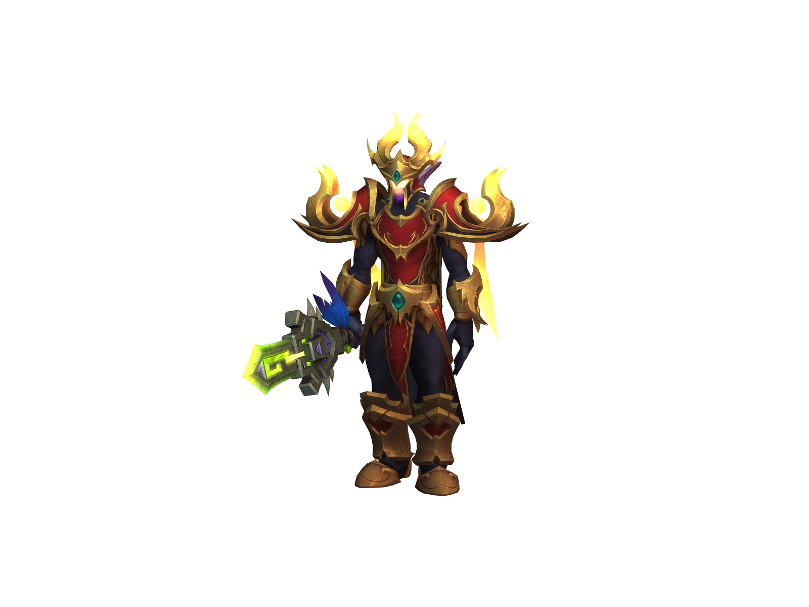 Nocthror 3D character render