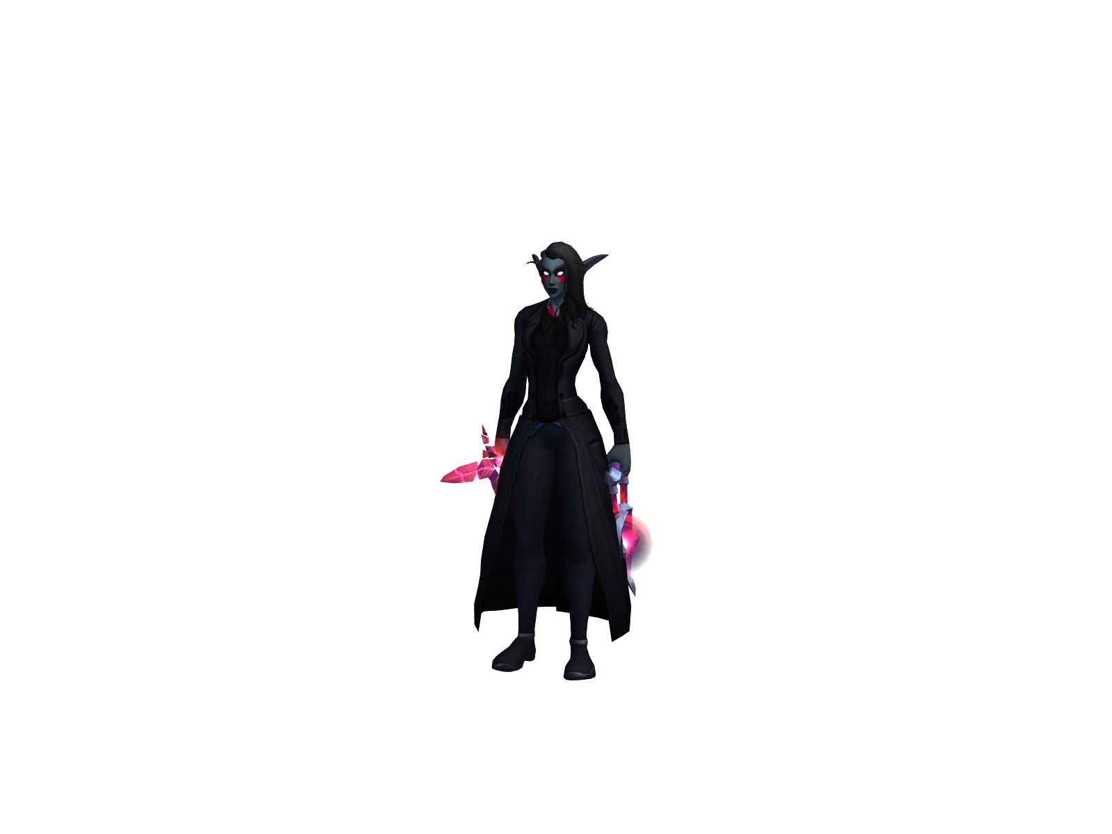 Posthardcore 3D character render