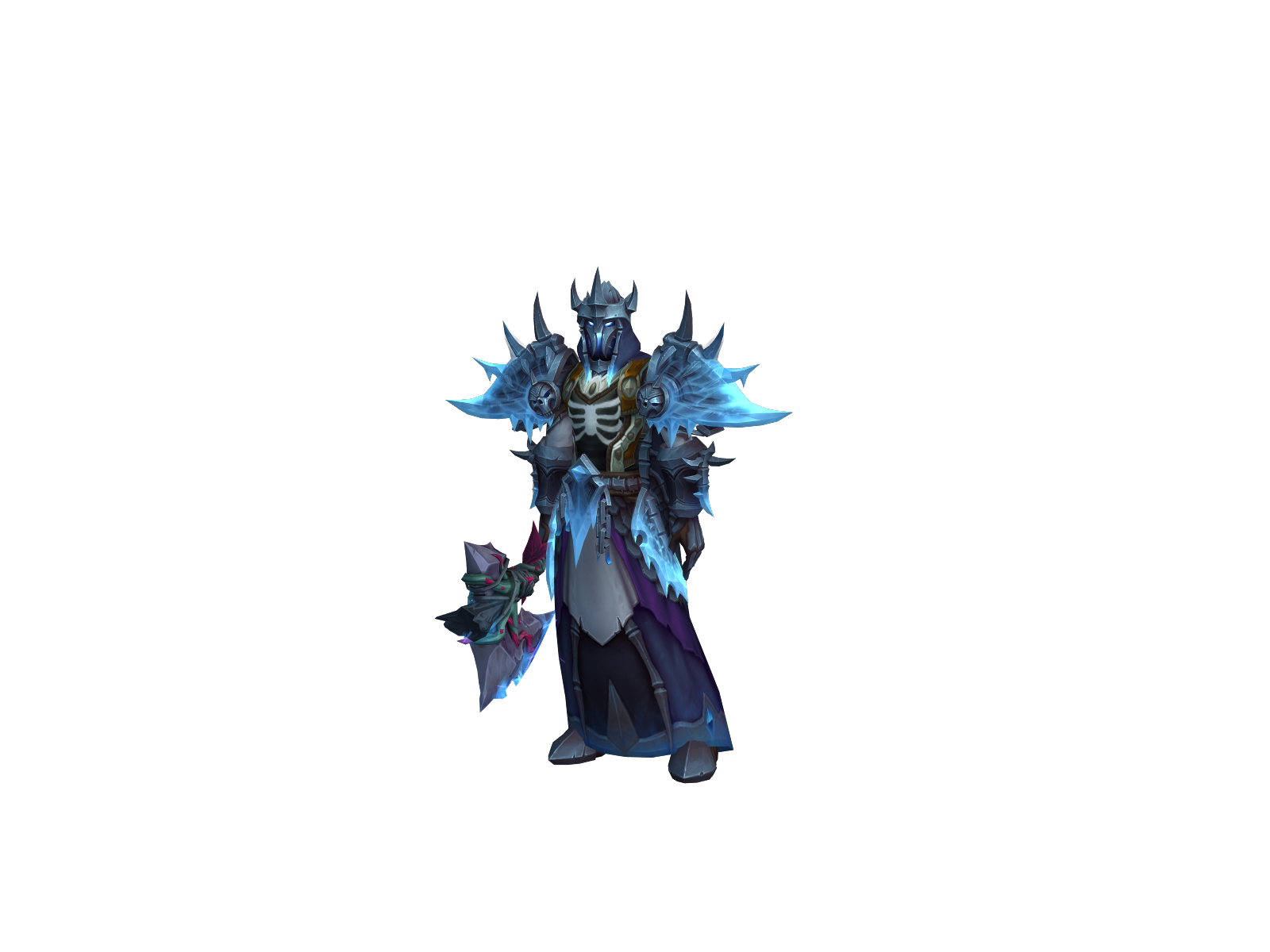 Nikralam 3D character render
