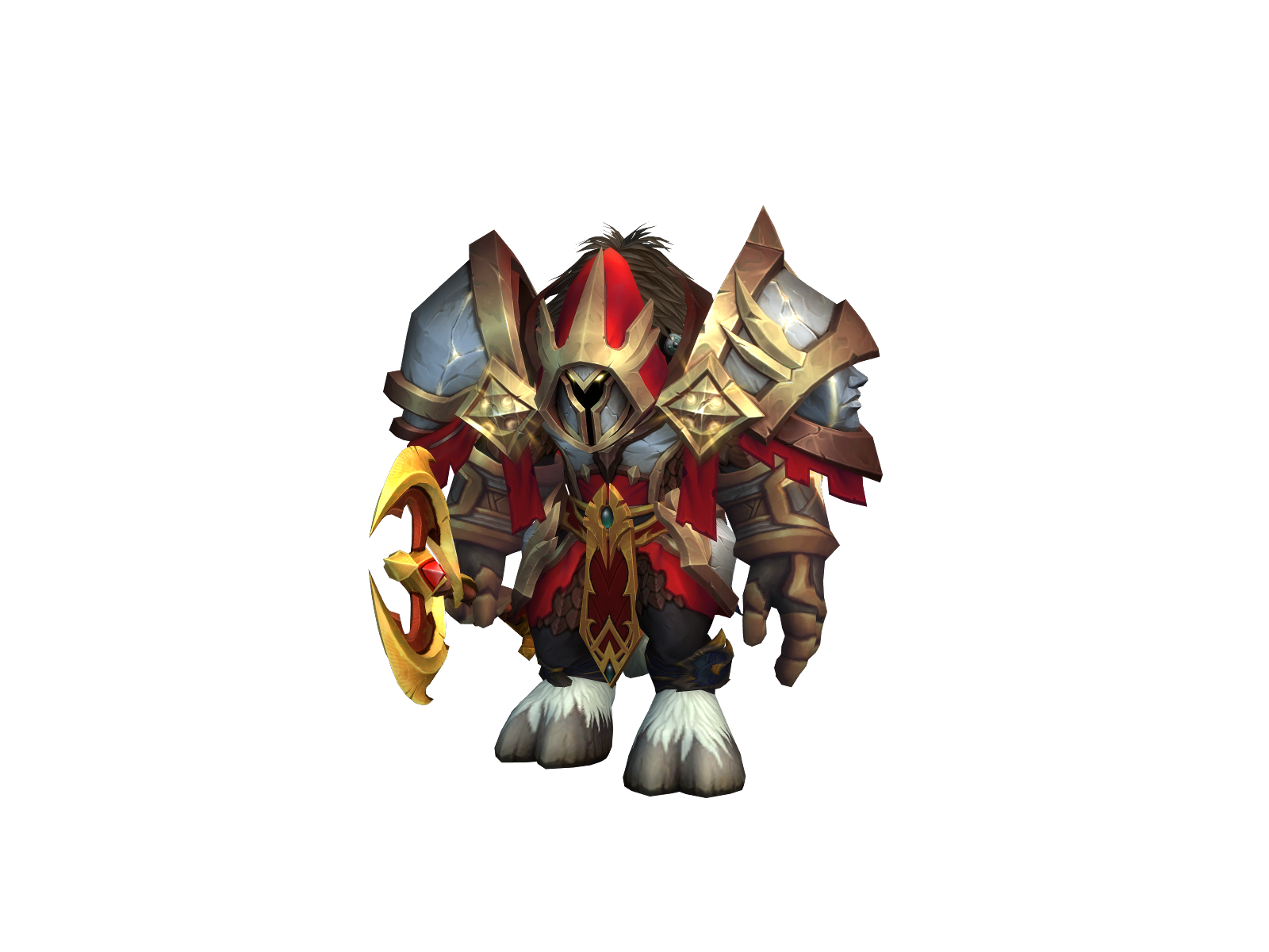 Zizimiel 3D character render