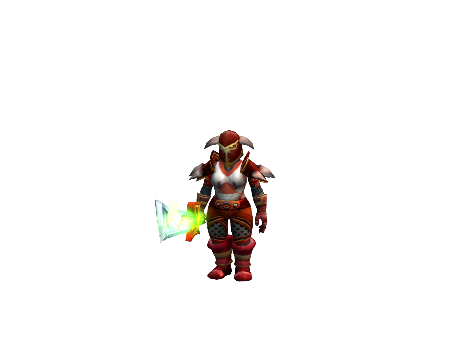 Ràveen 3D character render
