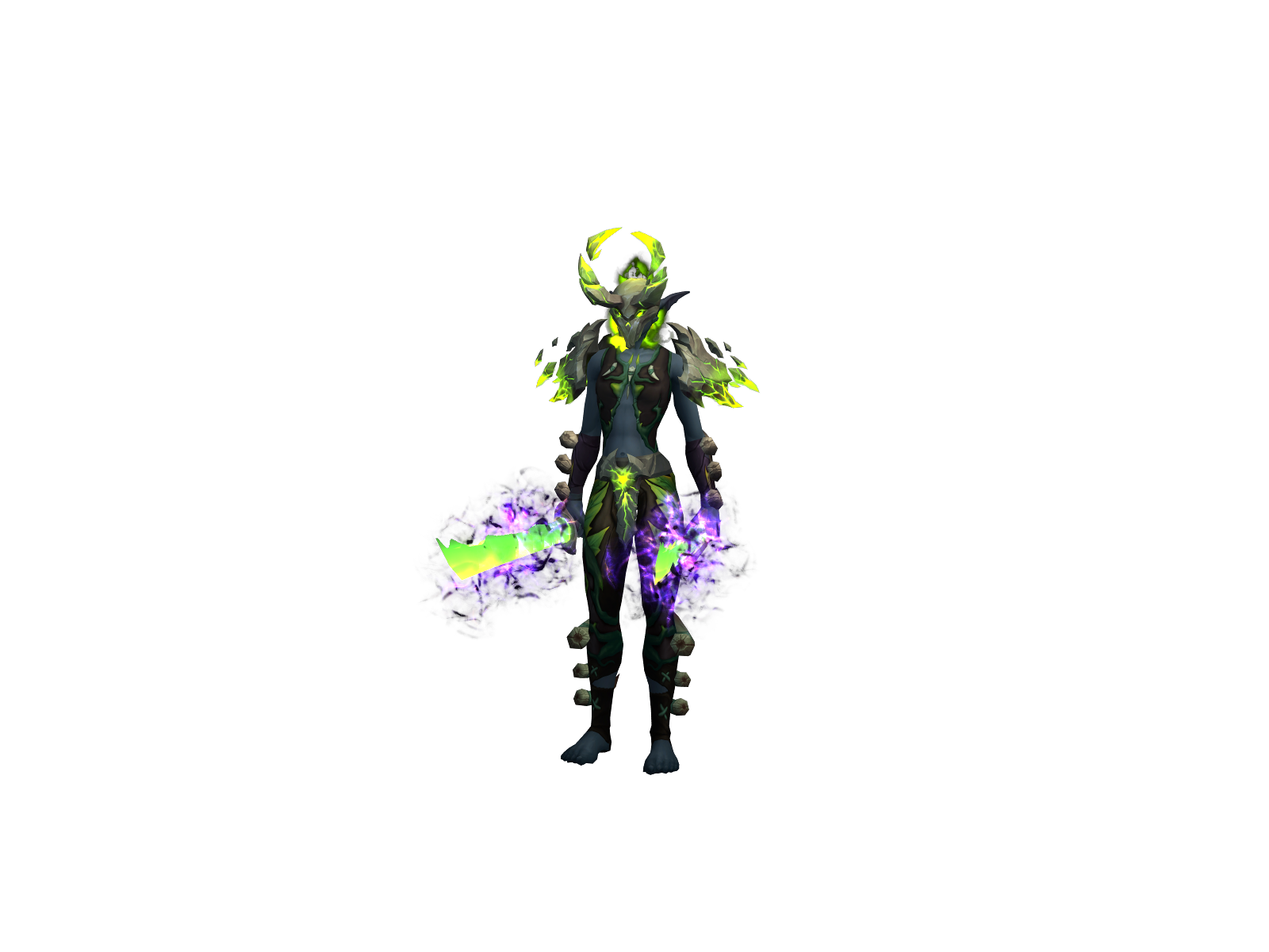 Saphood 3D character render