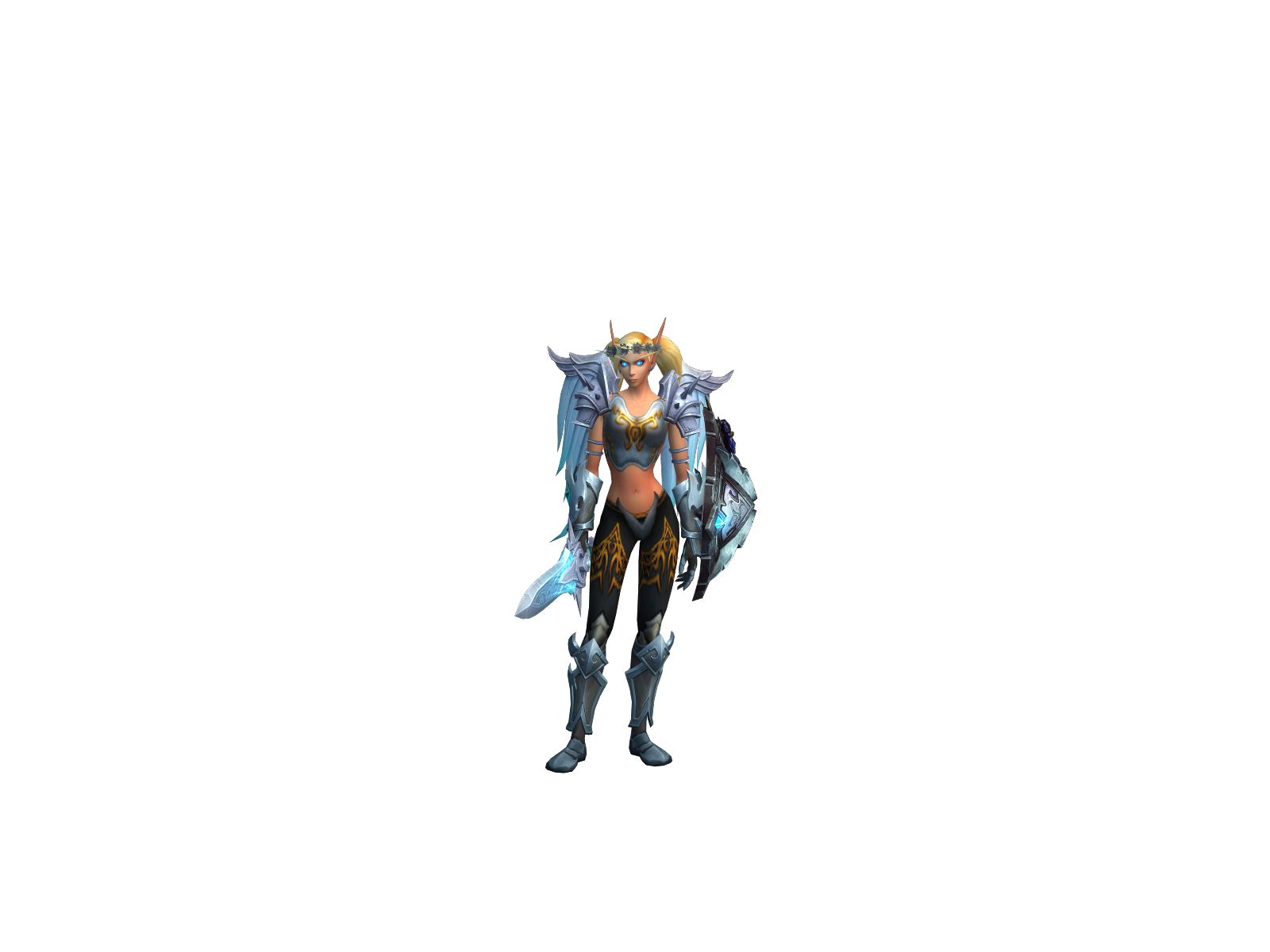 Milkslut 3D character render