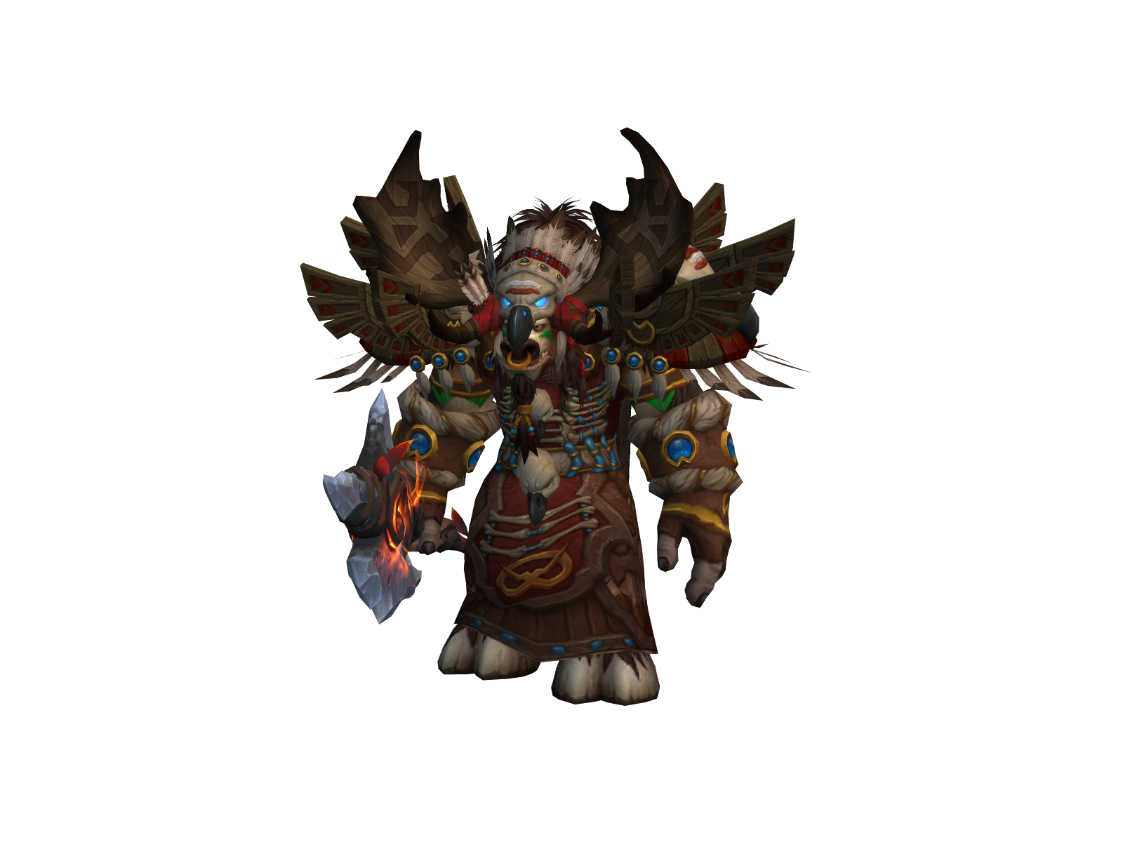 Gránt 3D character render