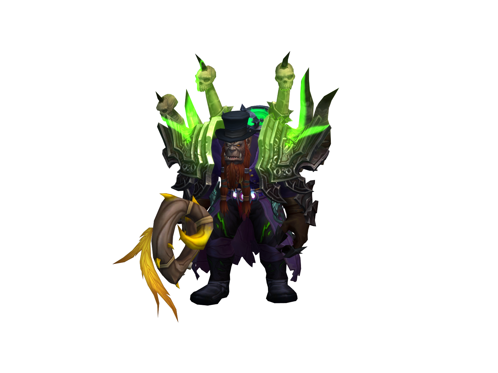 Aldemach 3D character render