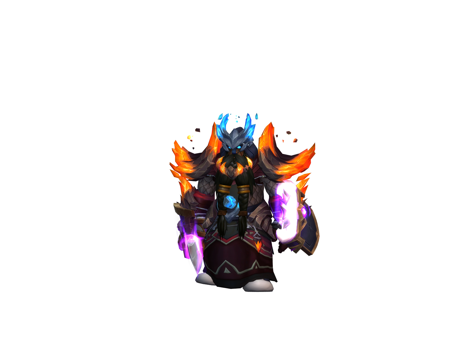 Vrabb 3D character render