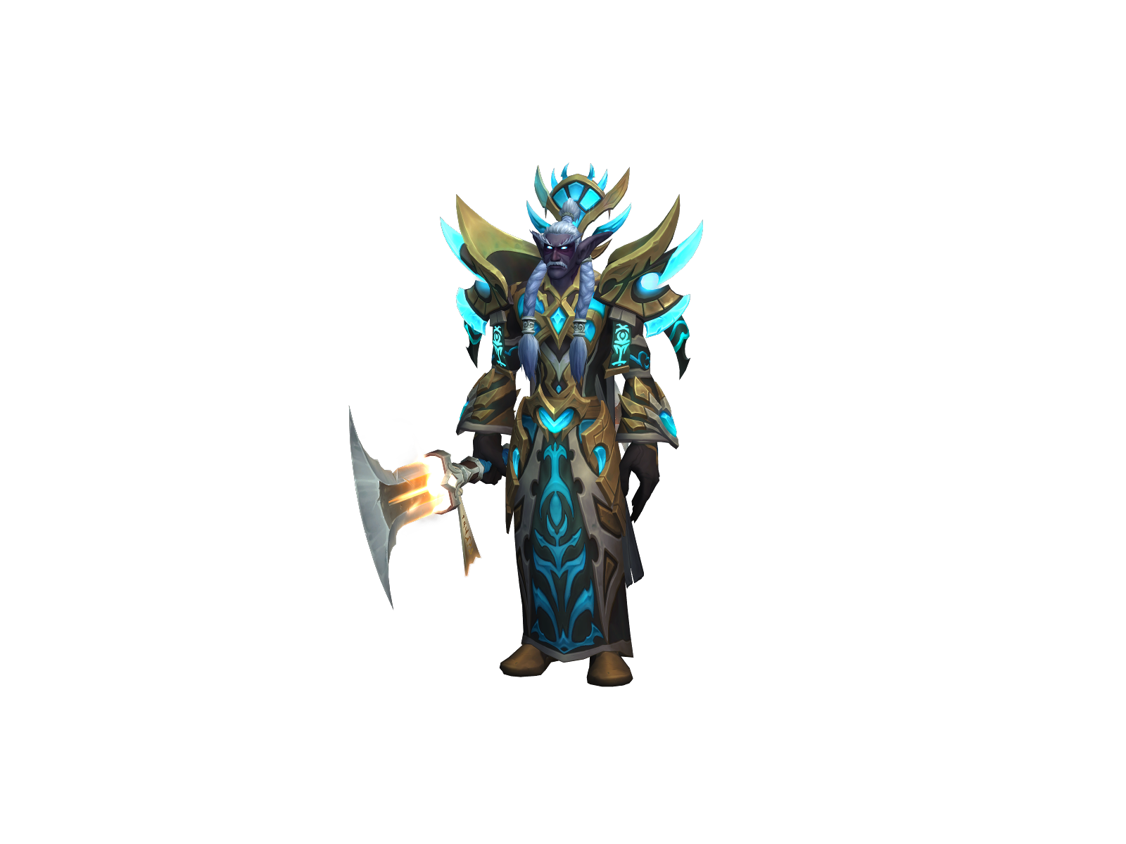Irónpriést 3D character render