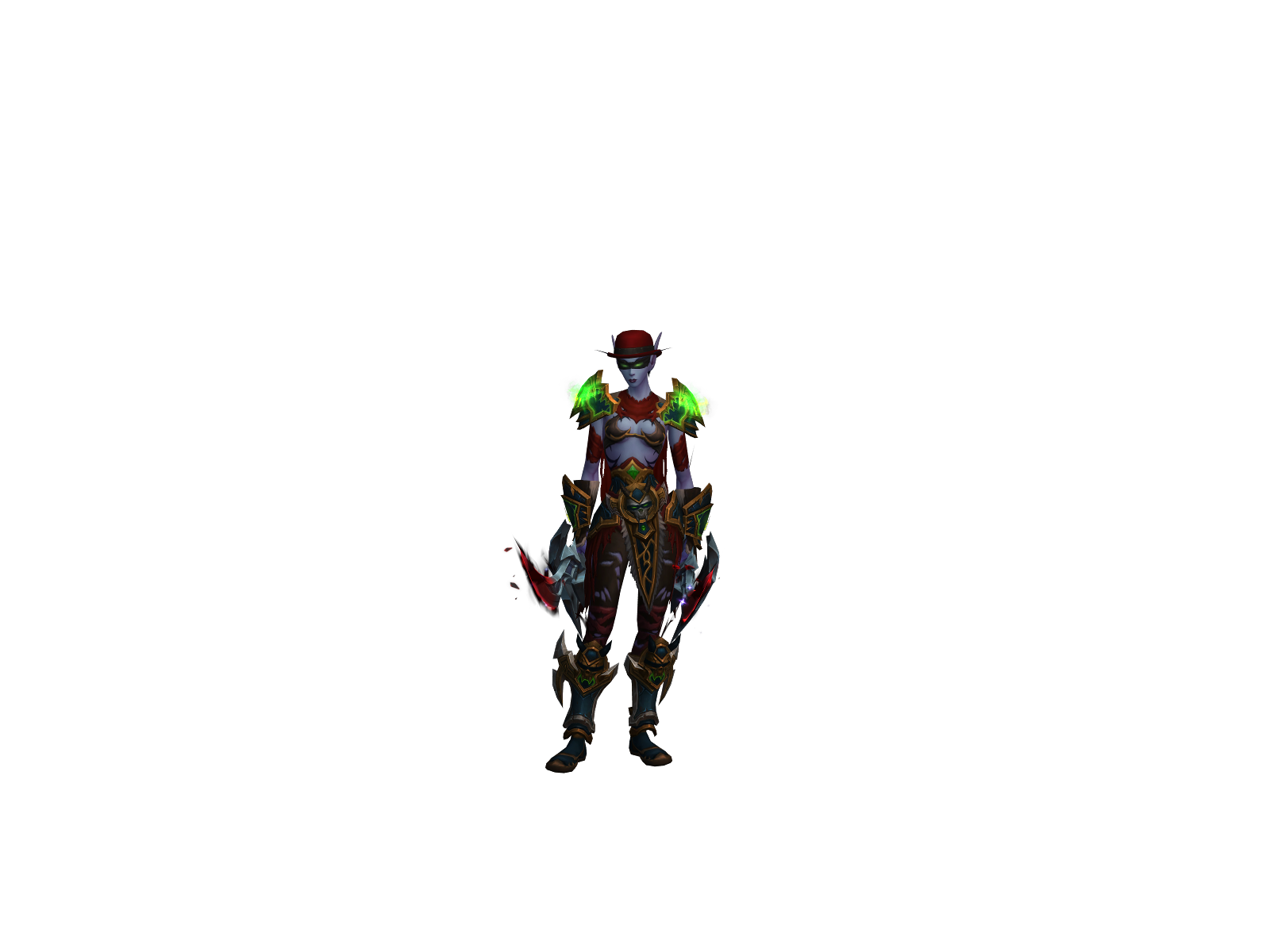 Felaccine 3D character render