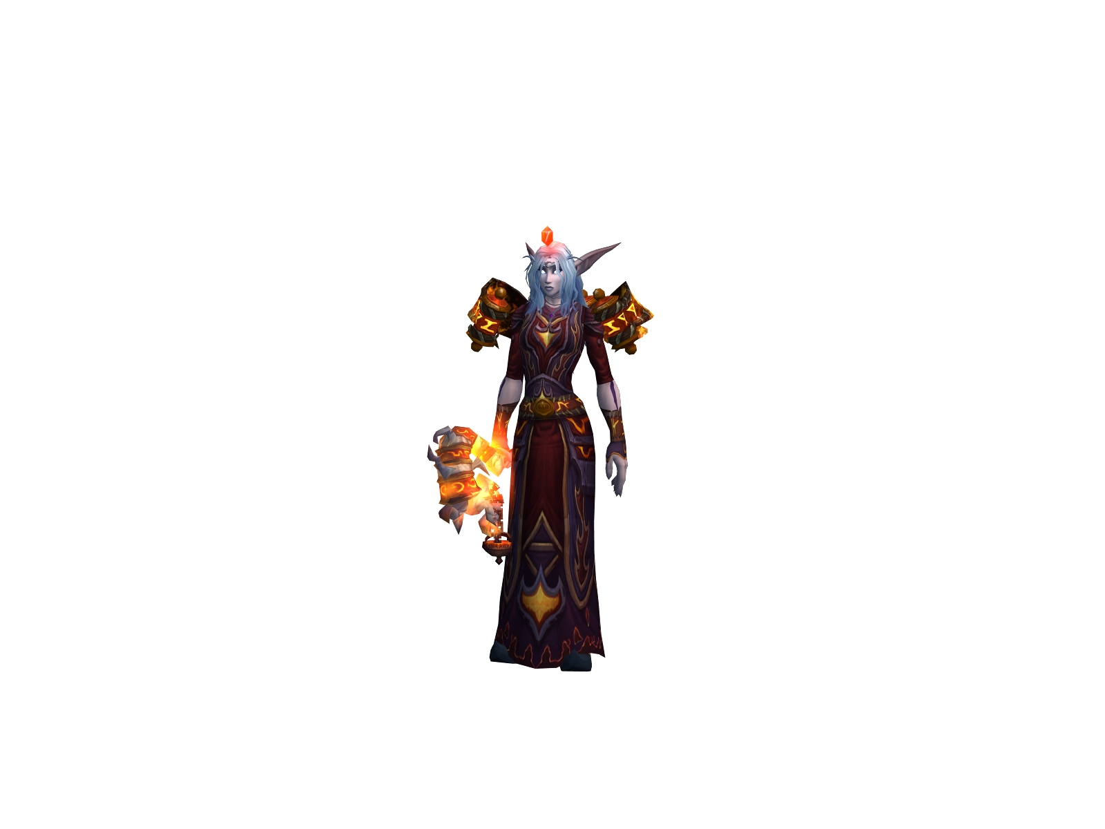 Alureä 3D character render