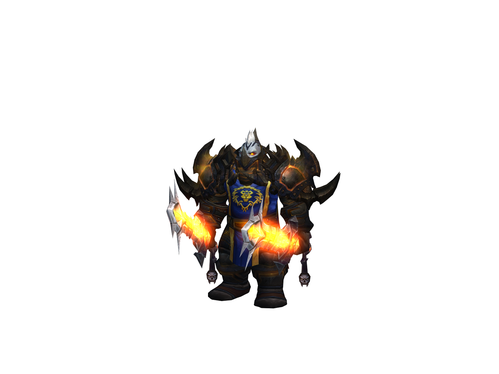 Hellwarrior 3D character render