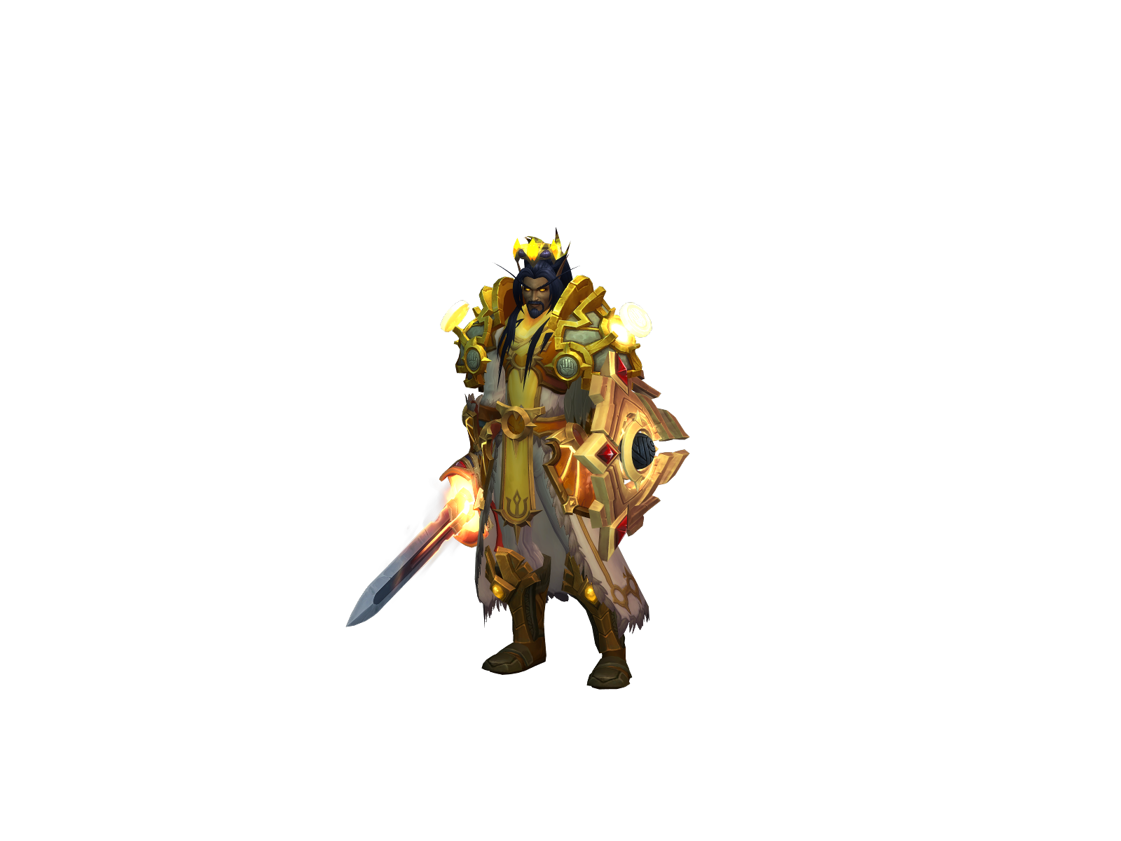 Raidark 3D character render