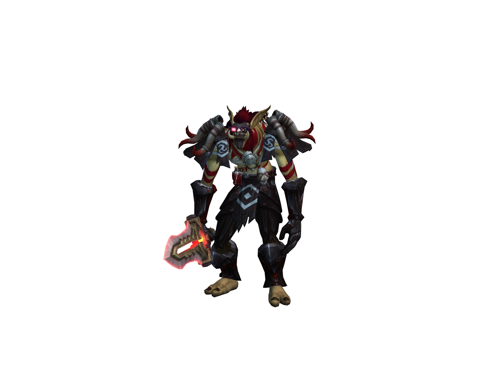 Warbandit 3D character render