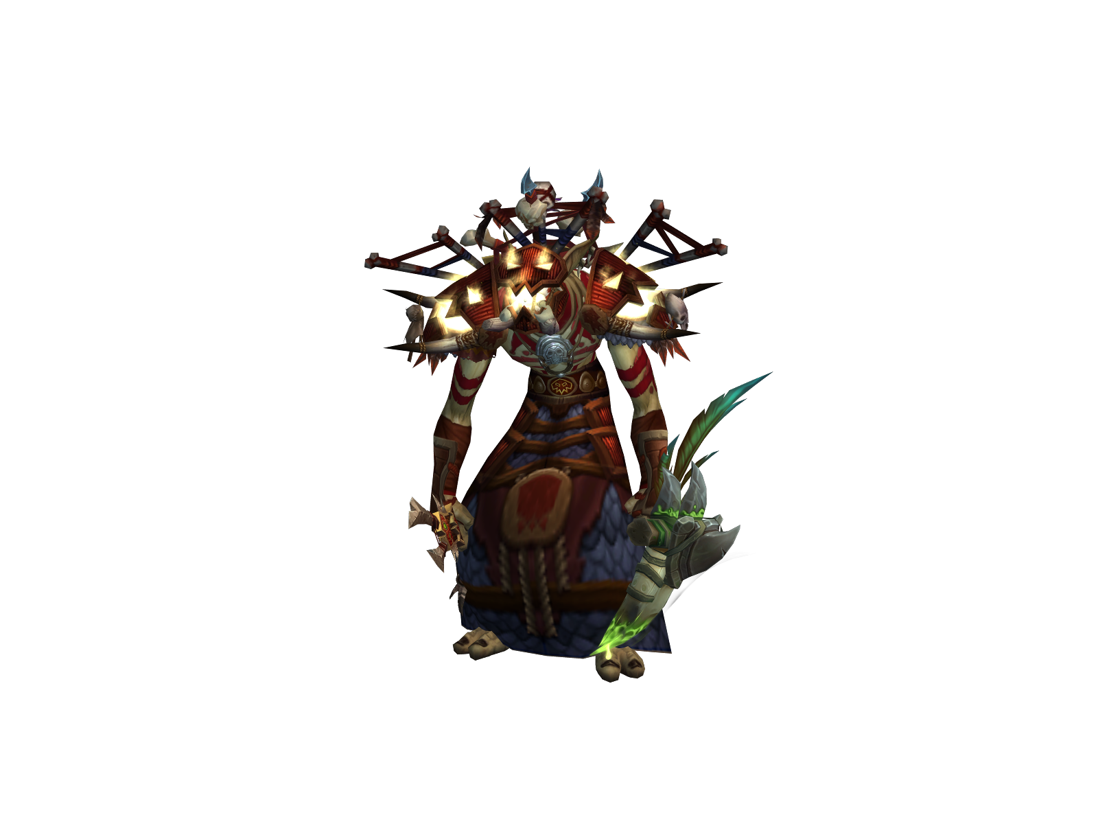 Gontho 3D character render