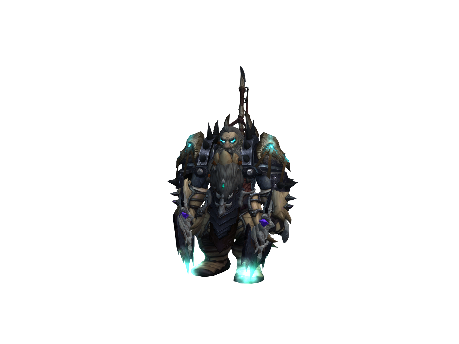 Wolfsfall 3D character render