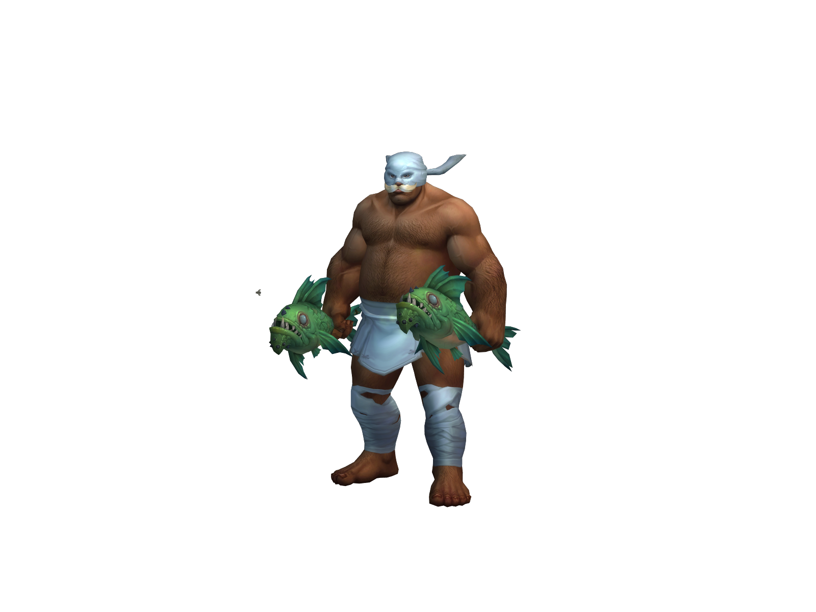 Fabwice 3D character render