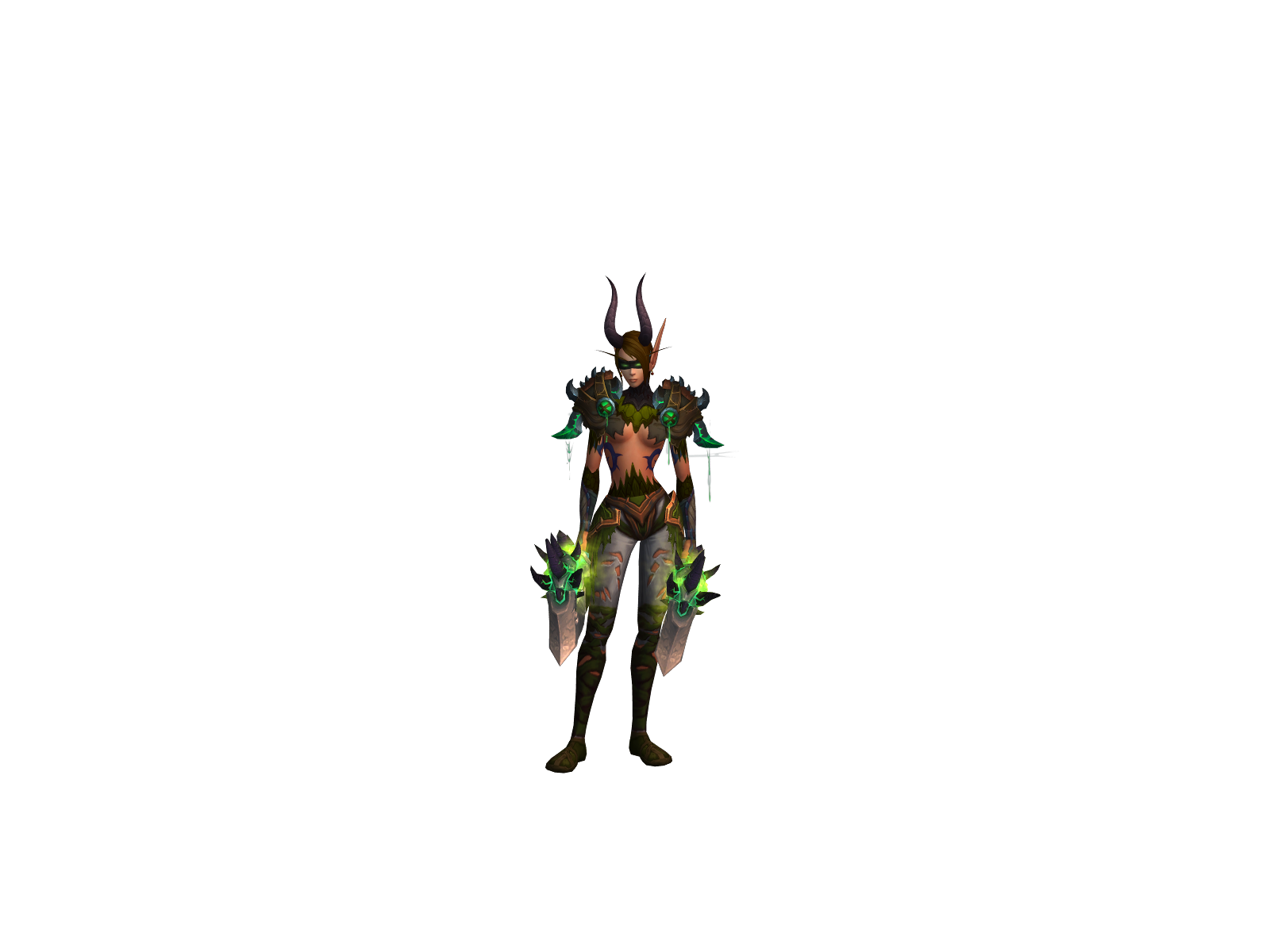 Alyrae 3D character render