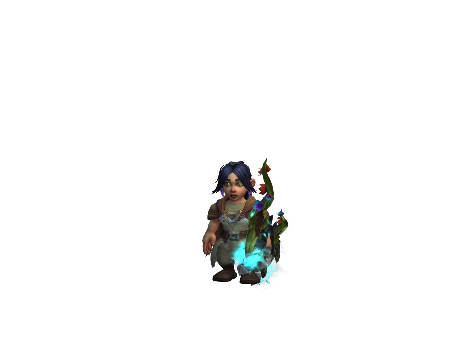 Bribandana 3D character render