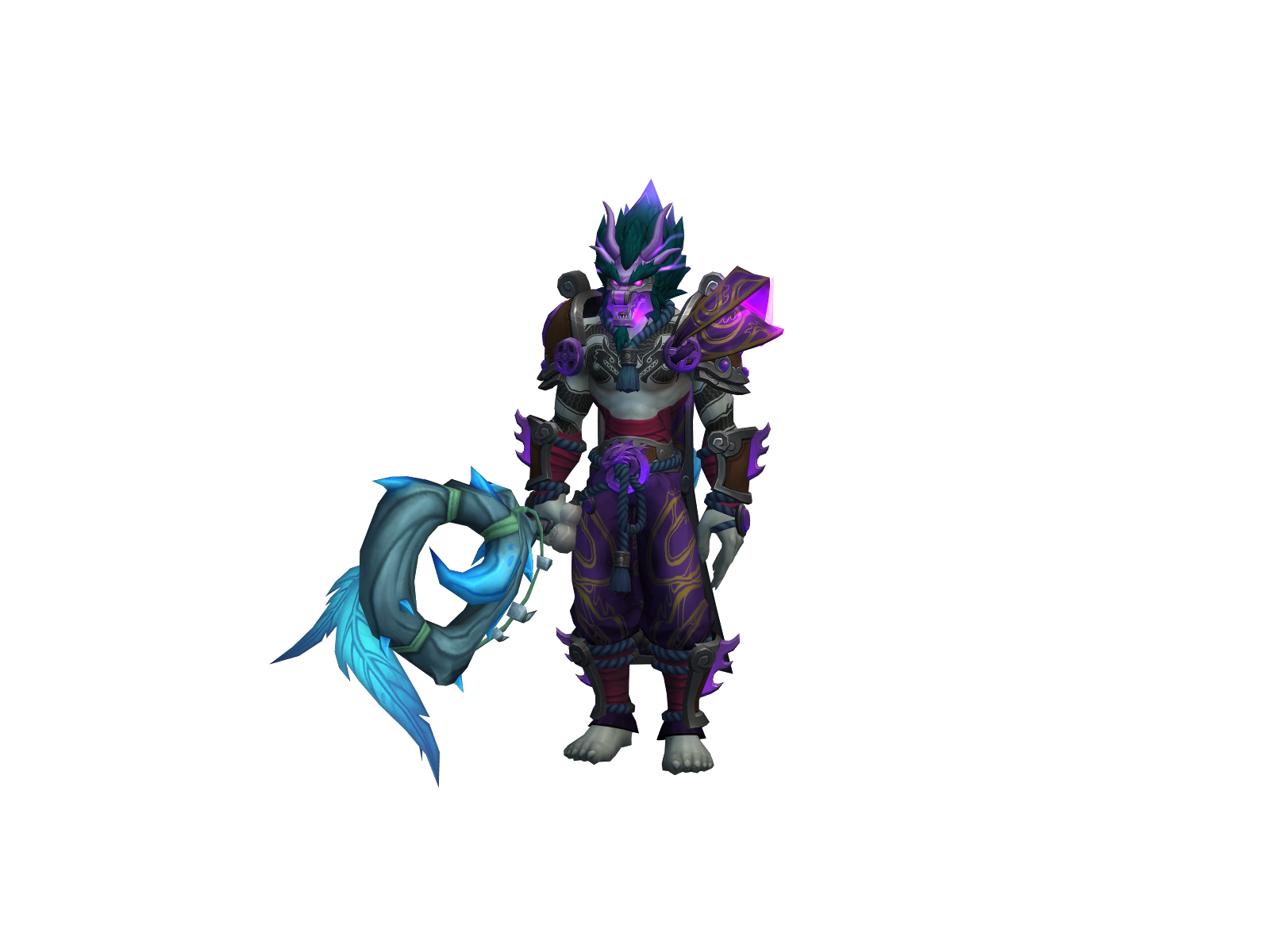 Moncus 3D character render