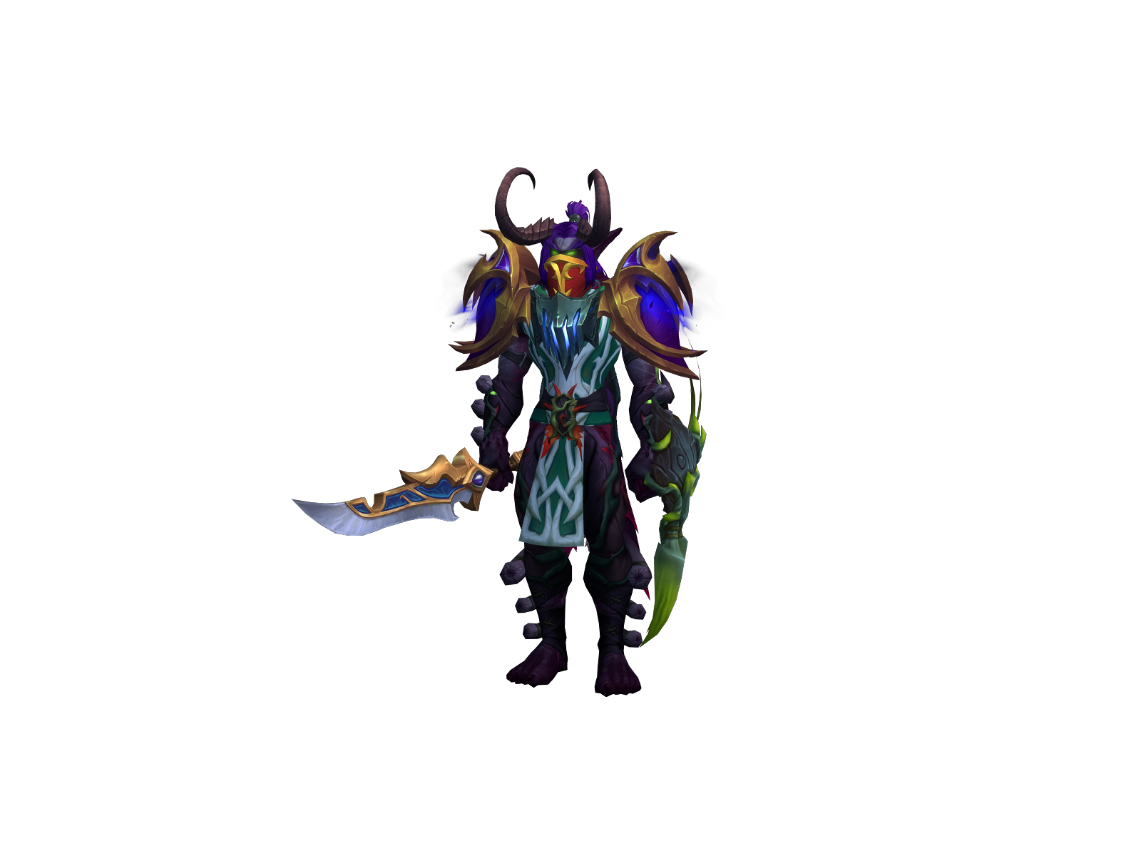 Urax 3D character render