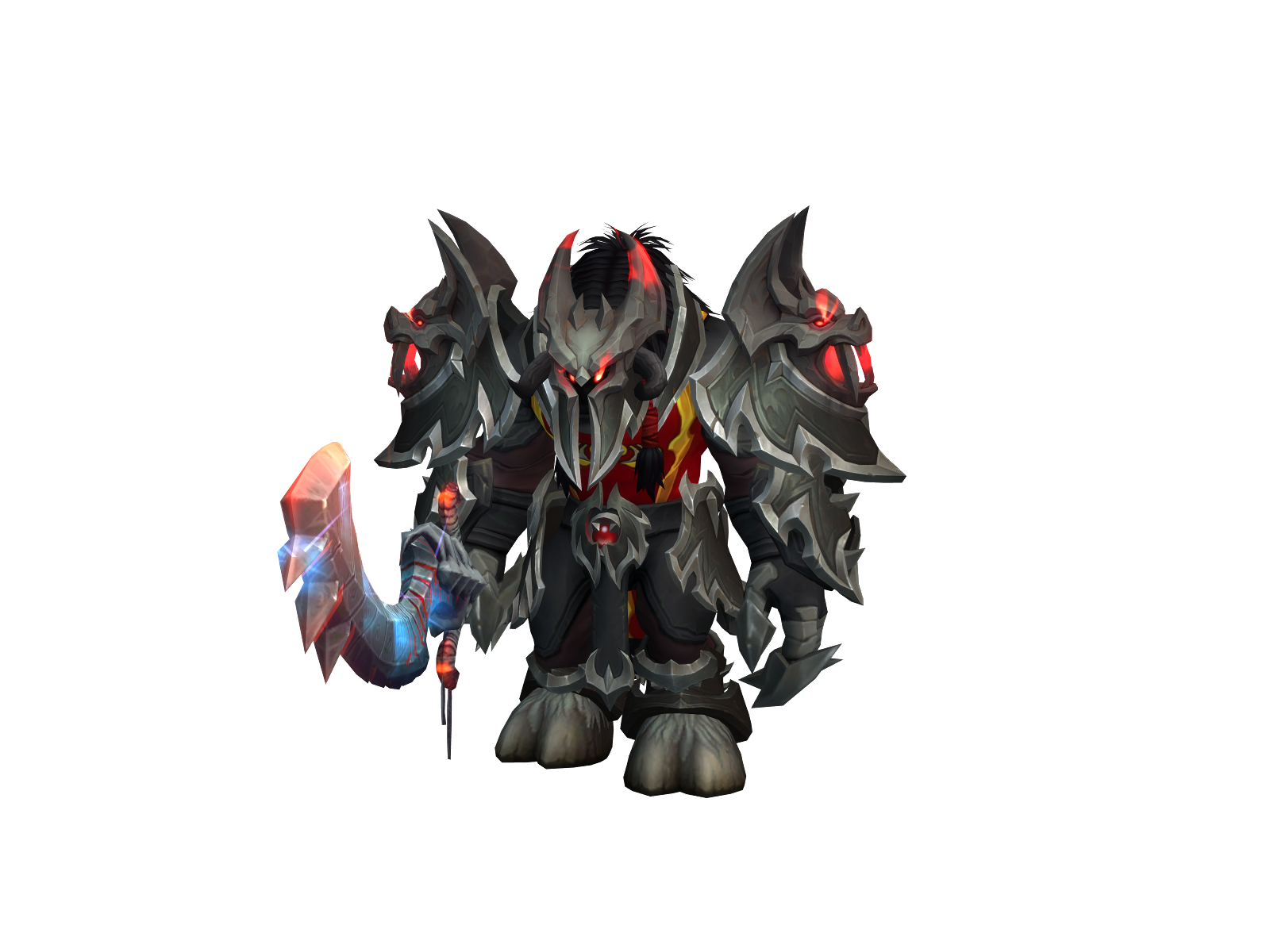 Fouldk 3D character render