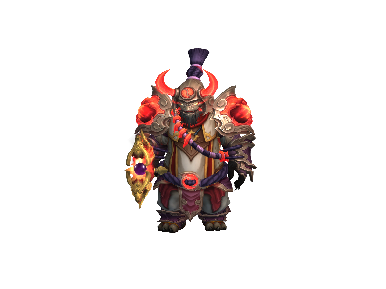 Tharuks 3D character render