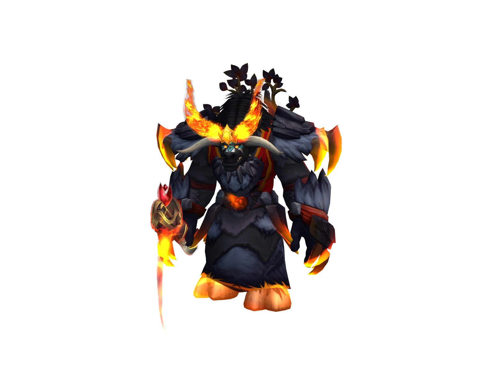 Sarvi 3D character render