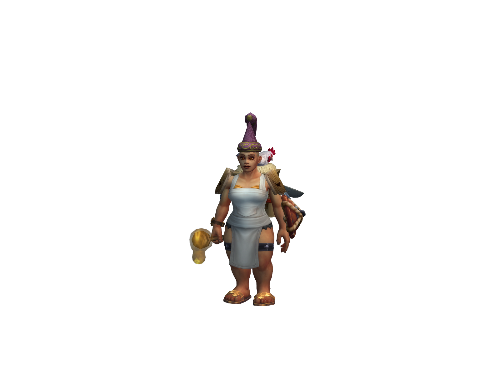 Toroidal 3D character render